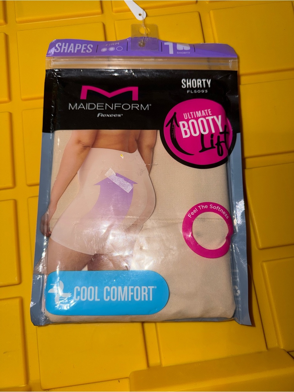 Maidenform Shorty Cool Comfort Shapewear in Beige